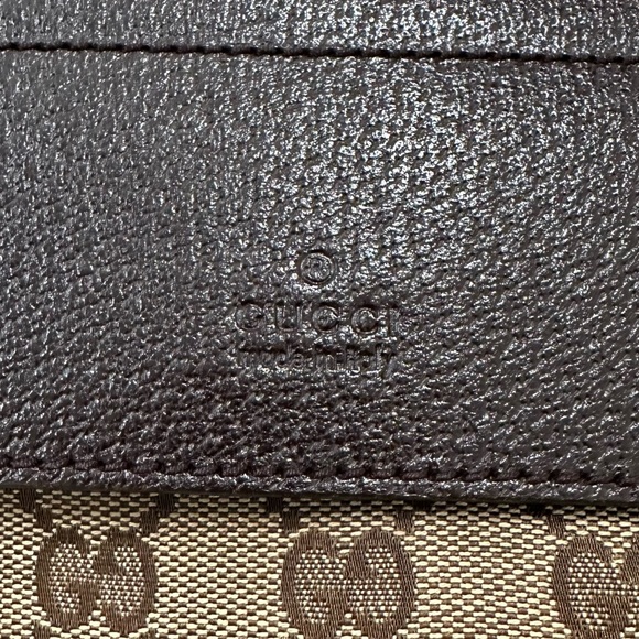 Authentic Gucci Brown Monogram Canvas Waist Bag Fanny Pack Bum Bag - Picture 7 of 13